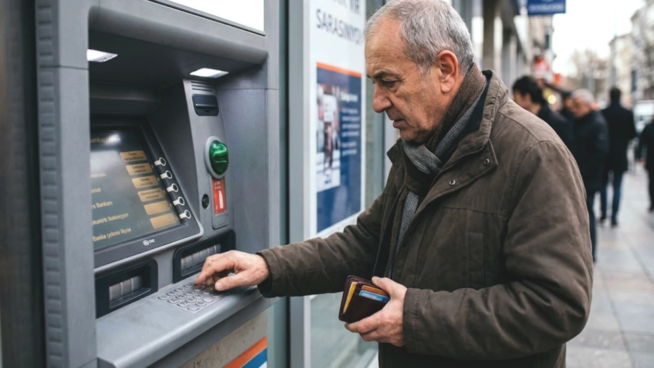 ATM'den Emekli Maaşı Çekenler Dikkat! Küsurat ve Limit Tuzağına Düşmeyin
